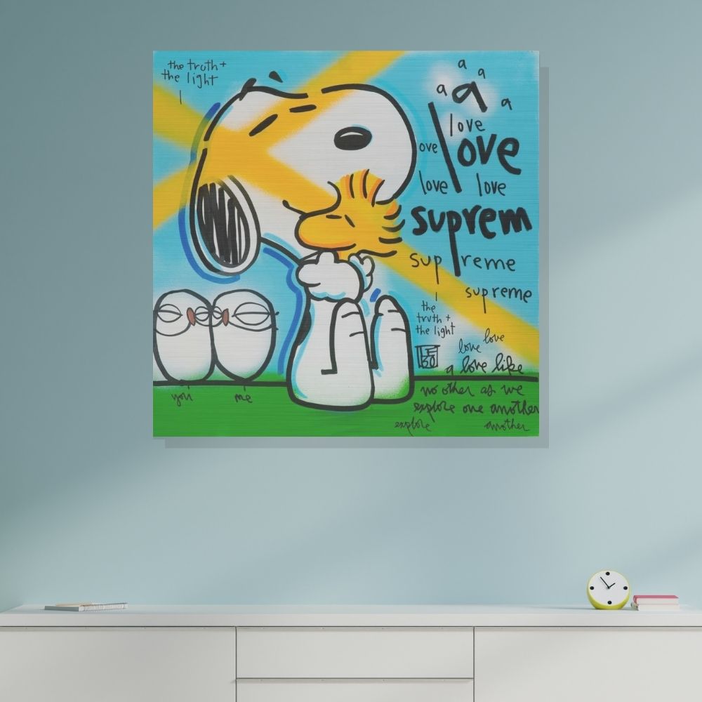 The Truth And The Light, A Love Supreme - Lebo Brushed Aluminum Artbond